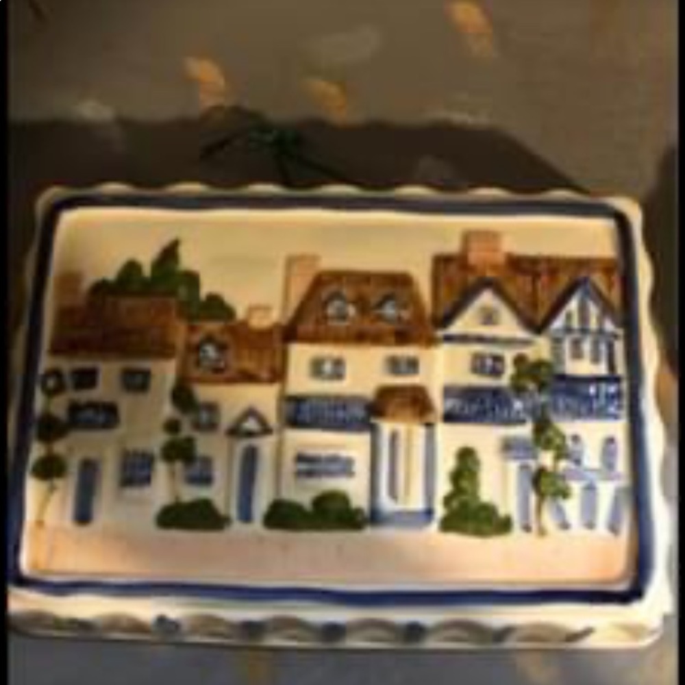Ceramic wall country kitchen decor x3
